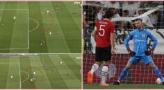 Bàn thua của Man United trước Sevilla: Trách Maguire 1 thì phải trách De Gea 10